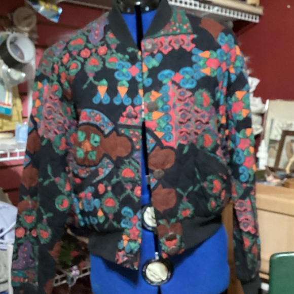 Carole Little Multicolor Patterned Jacket - Picture 2 of 10
